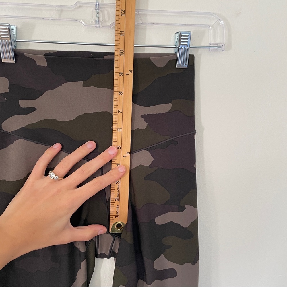 Aerie Camo Real Me High Rise Leggings Pants Athleisure Work Out Exercise Small - Picture 8 of 11